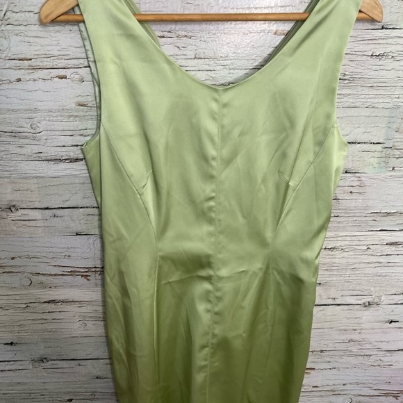 Weekend max Mara green silk dress size 8 - Picture 5 of 11